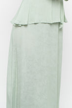 Load image into Gallery viewer, ATELIER REVE x Faint Patterned Light Teal Midi Dress (M)