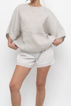 Load image into Gallery viewer, Vintage x Pale Grey Hemp Top (S-L)
