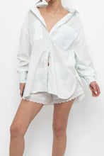 Load image into Gallery viewer, REEBOK x Light Teal Oversized Buttonup (S-XL)