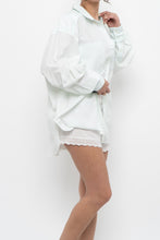 Load image into Gallery viewer, REEBOK x Light Teal Oversized Buttonup (S-XL)