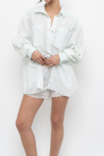 Load image into Gallery viewer, REEBOK x Light Teal Oversized Buttonup (S-XL)