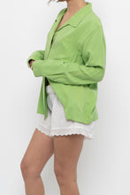 Load image into Gallery viewer, Vintage x Green Soft Silk Buttonup (XS-M)
