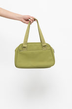 Load image into Gallery viewer, Vintage x Made in Korea x LACOSTE Chartreuse Purse