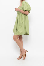 Load image into Gallery viewer, EN SAISON x Green Babydoll Mini Dress (XS, S)