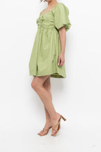 Load image into Gallery viewer, EN SAISON x Green Babydoll Mini Dress (XS, S)
