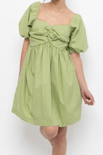 Load image into Gallery viewer, EN SAISON x Green Babydoll Mini Dress (XS, S)