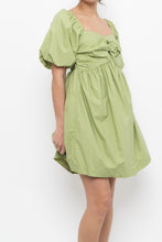 Load image into Gallery viewer, EN SAISON x Green Babydoll Mini Dress (XS, S)