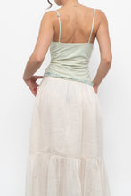 Load image into Gallery viewer, Vintage x RW&amp;CO Pale Green Lace Tank (S, M)
