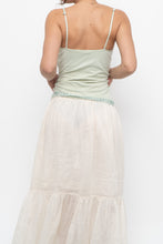 Load image into Gallery viewer, Vintage x RW&amp;CO Pale Green Lace Tank (S, M)