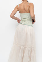 Load image into Gallery viewer, Vintage x RW&amp;CO Pale Green Lace Tank (S, M)