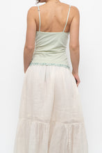 Load image into Gallery viewer, Vintage x RW&amp;CO Pale Green Lace Tank (S, M)