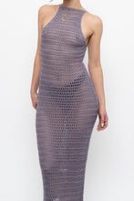 Load image into Gallery viewer, Modern x Purple Crochet Low-Back Dress (XS)