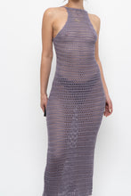 Load image into Gallery viewer, Modern x Purple Crochet Low-Back Dress (XS)