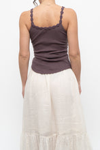 Load image into Gallery viewer, Vintage x BANANA REPUBLIC Purple Ribbed Cotton Tank (S)