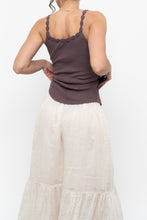 Load image into Gallery viewer, Vintage x BANANA REPUBLIC Purple Ribbed Cotton Tank (S)