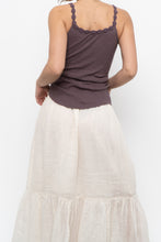 Load image into Gallery viewer, Vintage x BANANA REPUBLIC Purple Ribbed Cotton Tank (S)