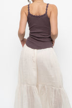 Load image into Gallery viewer, Vintage x BANANA REPUBLIC Purple Ribbed Cotton Tank (S)