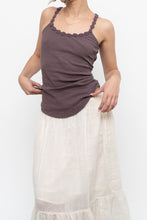 Load image into Gallery viewer, Vintage x BANANA REPUBLIC Purple Ribbed Cotton Tank (S)