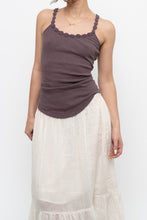 Load image into Gallery viewer, Vintage x BANANA REPUBLIC Purple Ribbed Cotton Tank (S)