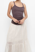 Load image into Gallery viewer, Vintage x BANANA REPUBLIC Purple Ribbed Cotton Tank (S)