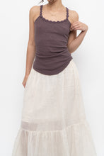 Load image into Gallery viewer, Vintage x BANANA REPUBLIC Purple Ribbed Cotton Tank (S)
