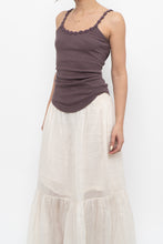 Load image into Gallery viewer, Vintage x BANANA REPUBLIC Purple Ribbed Cotton Tank (S)