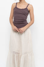 Load image into Gallery viewer, Vintage x BANANA REPUBLIC Purple Ribbed Cotton Tank (S)