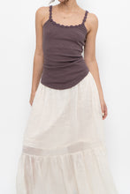Load image into Gallery viewer, Vintage x BANANA REPUBLIC Purple Ribbed Cotton Tank (S)