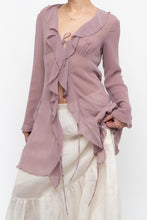 Load image into Gallery viewer, WILFRED x Pink Sheer Flowy Dress/Top (XS, S)