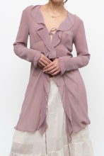 Load image into Gallery viewer, WILFRED x Pink Sheer Flowy Dress/Top (XS, S)