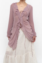 Load image into Gallery viewer, WILFRED x Pink Sheer Flowy Dress/Top (XS, S)