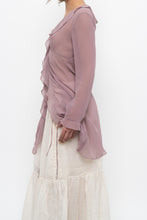 Load image into Gallery viewer, WILFRED x Pink Sheer Flowy Dress/Top (XS, S)