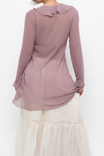 Load image into Gallery viewer, WILFRED x Pink Sheer Flowy Dress/Top (XS, S)