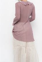 Load image into Gallery viewer, WILFRED x Pink Sheer Flowy Dress/Top (XS, S)