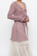 Load image into Gallery viewer, WILFRED x Pink Sheer Flowy Dress/Top (XS, S)