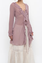 Load image into Gallery viewer, WILFRED x Pink Sheer Flowy Dress/Top (XS, S)