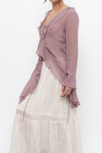 Load image into Gallery viewer, WILFRED x Pink Sheer Flowy Dress/Top (XS, S)