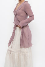 Load image into Gallery viewer, WILFRED x Pink Sheer Flowy Dress/Top (XS, S)