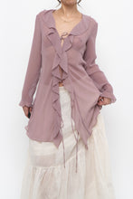 Load image into Gallery viewer, WILFRED x Pink Sheer Flowy Dress/Top (XS, S)
