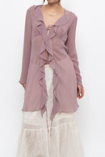 Load image into Gallery viewer, WILFRED x Pink Sheer Flowy Dress/Top (XS, S)