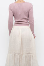 Load image into Gallery viewer, GAP x Deadstock Pink Pointelle Cropped Cardigan (M)