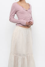Load image into Gallery viewer, GAP x Deadstock Pink Pointelle Cropped Cardigan (M)