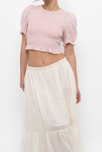 Load image into Gallery viewer, WILFRED x Pink Organic Cotton Cropped Top (XS-M)