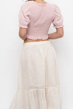 Load image into Gallery viewer, WILFRED x Pink Organic Cotton Cropped Top (XS-M)