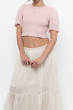 Load image into Gallery viewer, WILFRED x Pink Organic Cotton Cropped Top (XS-M)