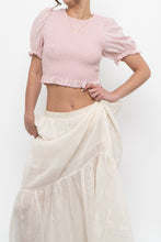Load image into Gallery viewer, WILFRED x Pink Organic Cotton Cropped Top (XS-M)