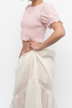 Load image into Gallery viewer, WILFRED x Pink Organic Cotton Cropped Top (XS-M)