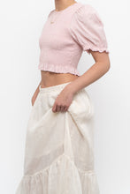Load image into Gallery viewer, WILFRED x Pink Organic Cotton Cropped Top (XS-M)