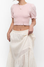 Load image into Gallery viewer, WILFRED x Pink Organic Cotton Cropped Top (XS-M)