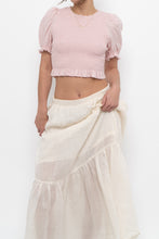 Load image into Gallery viewer, WILFRED x Pink Organic Cotton Cropped Top (XS-M)